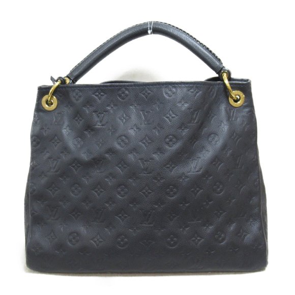 LOUIS VUITTON ArtsyMM handbag Black Infini leather M93448 - Picture 2 of 10